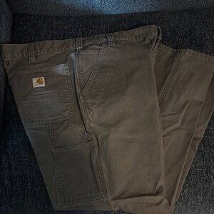Carhartt Men’s Gray Work Pants - Durable Utility Trousers